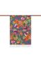 Patterned Silk Shawl - Chrysanthemum Pattern - Gray - 2