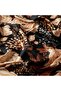 Patterned Silk Shawl - Rosa Patterned - Black - 4