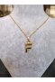 Balon F Harfi Gold Necklace - 2