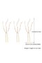 Fully Handmade Stylish And Elegant Wedding And Engagement Bridal Crown And Hair Accessory - 4