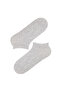 Pink Basic 4-Piece Booties Socks - 3