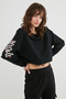Black Bu4u Cool Sweatshirt