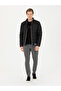 Black Thin Quilted Coat 50273790-Vr046 - 5