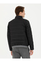Black Thin Quilted Coat 50273790-Vr046 - 6