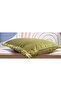 Frilly Velvet Throw Pillow Cover, Oil Green Velvet Throw Pillow Cover - 4