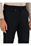 بنطال قماش مخطط باللون الأزرق الداكن 50273976-VR033 - 5
