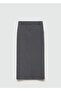Perforated Long Pencil Skirt - 3