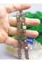 Hematite Brown Matte Finish Natural Stone Pyramid Cut 8X8X8 Certified - 3