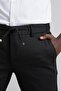 Slimfit Winter Fabric Lycra Jogger Pants with Elastic Waist and Thread - 5