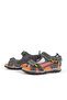 Genuine Leather Gray Velcro Boys' Outdoor Sandals - 4