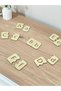 Alphabet Embellishment Cards, Wooden Embellishment Cards, Wooden Letter Embellishment, Montessori Educational Cards - 7