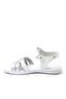 Alexia Genuine Leather Vaketa Silver White Girl's Sandals - 3