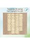 Alphabet Embellishment Cards, Wooden Embellishment Cards, Wooden Letter Embellishment, Montessori Educational Cards