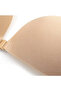 Women's Skin Silicone Adhesive Bra Strapless Plump Front Clip Strapless Invisible Bra - 2