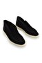 Genuine Leather Black Suede Daily Women's Boots - 3