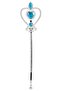 Blue color heart embroidered frozen elsa wand - 2
