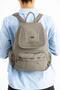 Y.S.Leather Women's Backpack - Trock, Multi-Pocket, Daily Use, 30*25 cm - 2