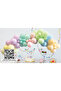 Macaron assortment balloon decoration set of 70 - 2
