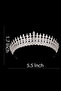 Princess Bridal Zircon Crown with Shiny Zircon Stone Special Design Bridal Wedding Henna Crown - 3