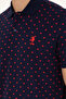 Men's Navy Blue T-Shirt 50282501-Vr033 - 7