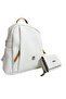 Women's New Season Large Size Backpack and Wallet Combination 6011Mh