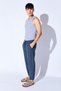 Anthracite Parachute Lycra Baggy Cut Elastic Waist Comfortable Cut Men's Pantalon Jogger |   Ee1000611015 - 6