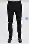 Men's Black Slim Fit Stretch Fabric Stretchy Jeans Men's Denim Trousers - 3