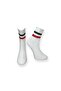 Unisex Flexible Cotton Striped Socks - Single