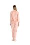 Us Polo Assn. 17092 Velvet Long Sleeve Pajama Set with Elastic Legs - 4