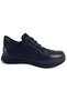 3375 Genuine Leather Casual Women's Shoes-Black Nubuck - 3
