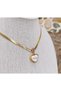 Venetian Pearl Heart Necklace Italian Chain Steel Gold |   Mother's Day Gift |   Woman - 5