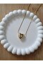 Large Heart Steel Necklace Single Size - 2