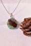 Formless Necklace with Natural Amazonite Stones - 3