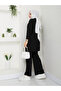 Wonderful Rib Detailed Knitwear, Comfortable and Stylish Trousers, Double Set - 5