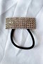 Gold Color Stone Detailed Rubber Buckle - 3