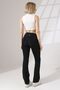 Black Women's High-Waist Shaping / Sculpting Double Pocketed Flare Bootcut Leggings