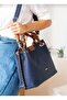 Original Justpolo Women's Dark Blue Shoulder Bag - 7