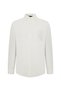 Men's Beige Color Cotton Regular Fit Shirt - 4