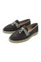 Genuine Leather Gray Suede Comfortable Daily Women's Shoes - 3
