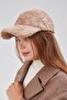 Winter Furry Women's Plush Cap Hat Baseball Standard Hat - 4