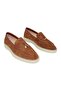 Real Leather Tan Suede Comfortable Daily Women's Shoes - 4
