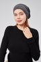 Women's Knitwear Knitted Beanie Neck Collar Outdoor Neck Collar Anthracite - 4