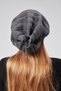 Women's Knitwear Knitted Beanie Neck Collar Outdoor Neck Collar Anthracite - 8