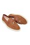 Real Leather Tan Suede Comfortable Daily Women's Shoes - 3