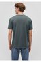 Logo Printed Green T-Shirt Slim Fit / Slim Fit 065781-71598 - 4