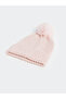 Lw - Baby Girl Beret with Pompom Detail - 2