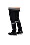 Single Reflective 7X7 Gabardine Winter Work Trousers Navy Blue - 3