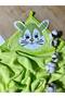 100% Natural Anti-Allergic Baby Bath Towel with Rabbit Ears