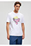 Pink Panther Printed White T-Shirt Loose Fit / Relaxed Cut 0612299-620