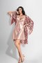 2 Piece Short Dressing Gown Set Patterned 1906